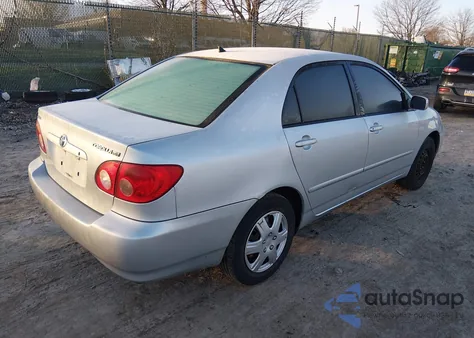 2007 Toyota Corolla Le из США, поврежденный, VIN 2T1BR32E47C744094